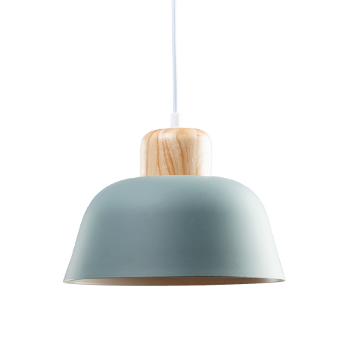 Colgante 26 x 12 cm gris